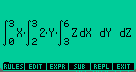 Screenshot of Triple Integrals